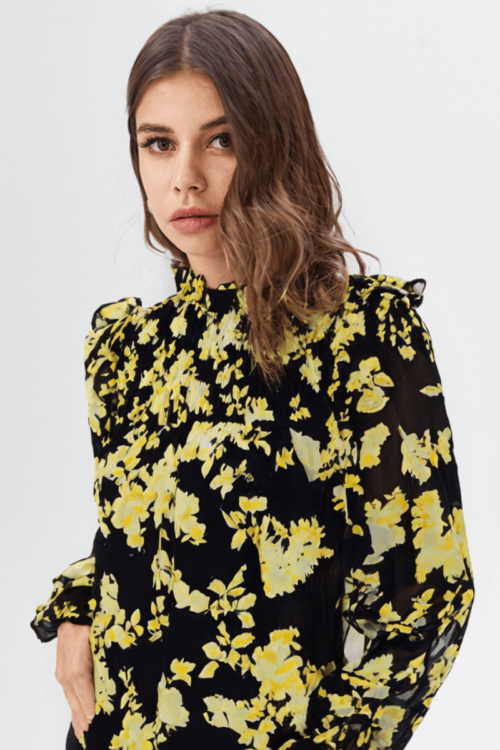 Georgette Floral Printed Blouse