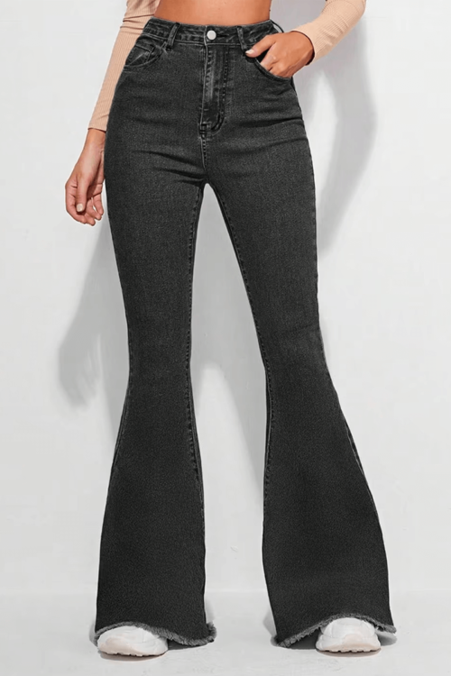 Women Cotton Bootcut Jeans